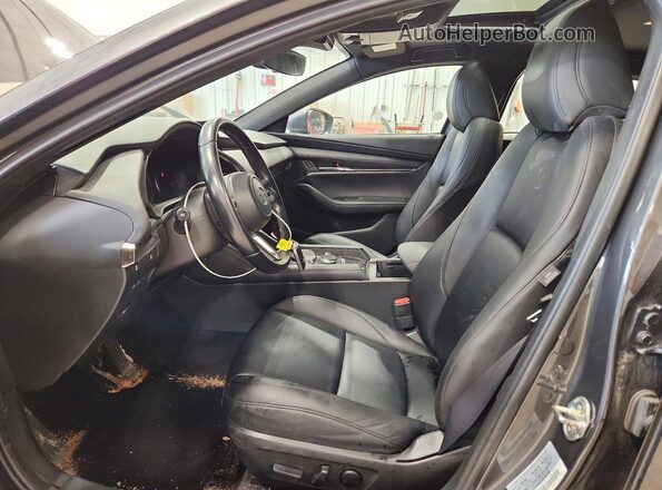 JM1BPALL9M1404401 2021 MAZDA 3 Gray Front interior view
