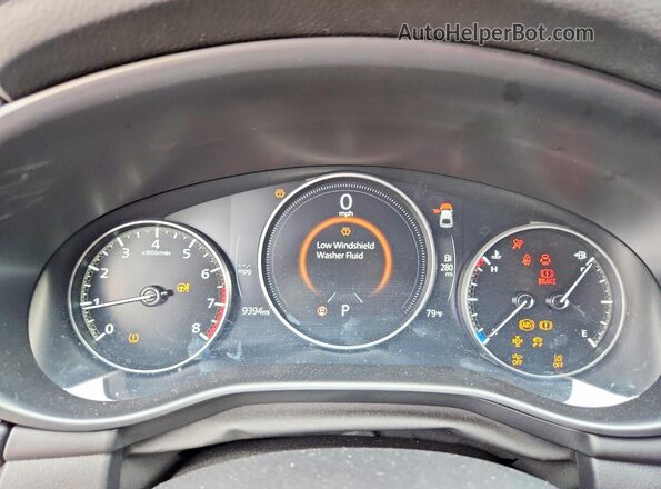 JM1BPALLXT1850698 2026 MAZDA 3 Blue Սարքավորումների վահանակի տեսք