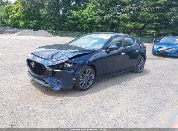JM1BPALM0S1792771 2025 MAZDA 3 Blue Առջևի ձախ երեք քառորդ տեսարան