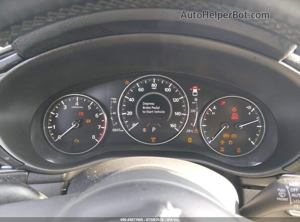 JM1BPALM2S1757794 2025 MAZDA 3 Gray უკანა სავარძლების ხედი