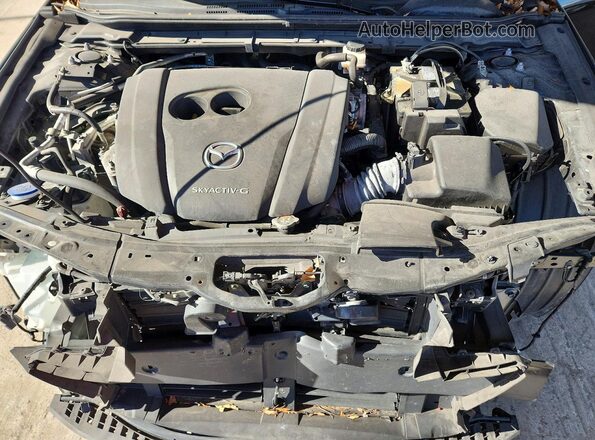 JM1BPALMXL1175900 2020 MAZDA 3 Black Rear interior view