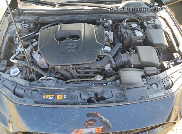 JM1BPALMXS1783057 2025 MAZDA 3 Черный Вид задней части салона