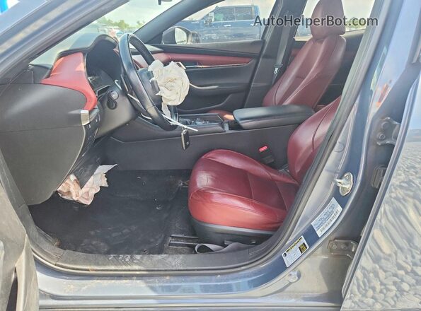 JM1BPAML0M1337573 2021 MAZDA 3 Blue Սալոնի դիմացի տեսք