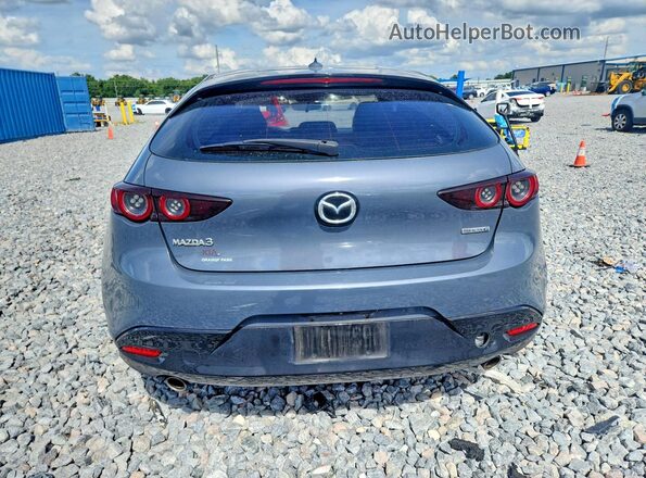 JM1BPAML0M1337573 2021 MAZDA 3 Blue Հետևի տեսք