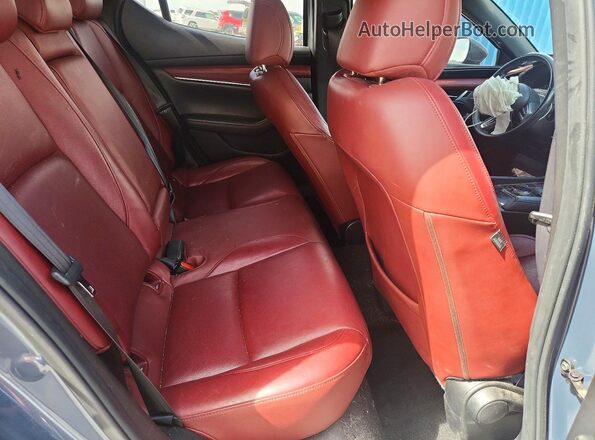 JM1BPAML0M1337573 2021 MAZDA 3 Blue Հետևի նստատեղերի տեսք