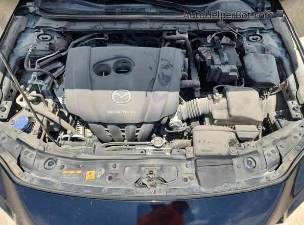 JM1BPAML1M1312326 2021 MAZDA 3 Black Вид задньої частини салону