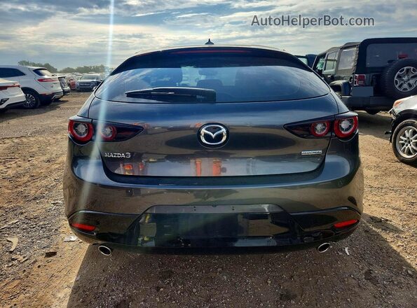 JM1BPAML2N1513430 2022 MAZDA 3 Gray Rear view