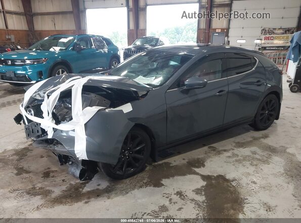 JM1BPAML6M1307591 2021 MAZDA 3 Серый Передняя левая четверть