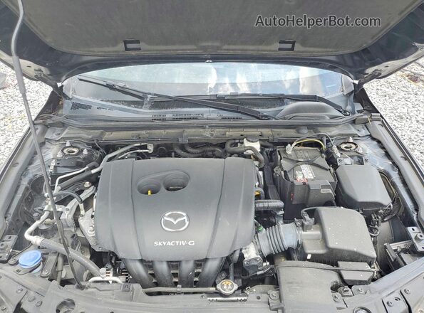 JM1BPAML6M1401454 2021 MAZDA 3 Black Սալոնի հետևի տեսք