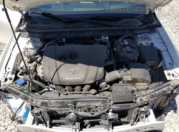 JM1BPAMLXM1334602 2021 MAZDA 3 Белый Вид задней части салона