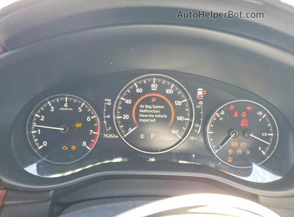 JM1BPAMLXM1334602 2021 MAZDA 3 Белый Вид щитка приборов