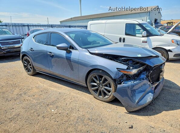 JM1BPAMM0K1116948 2019 MAZDA 3 Gray Передня права чверть