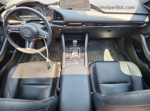 JM1BPAMM0K1116948 2019 MAZDA 3 Gray Вид щитка приладів