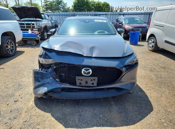 JM1BPAMM0K1116948 2019 MAZDA 3 Gray Вид спереду