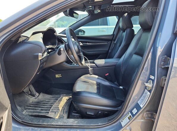 JM1BPAMM0K1116948 2019 MAZDA 3 Gray Вид панелі приладів