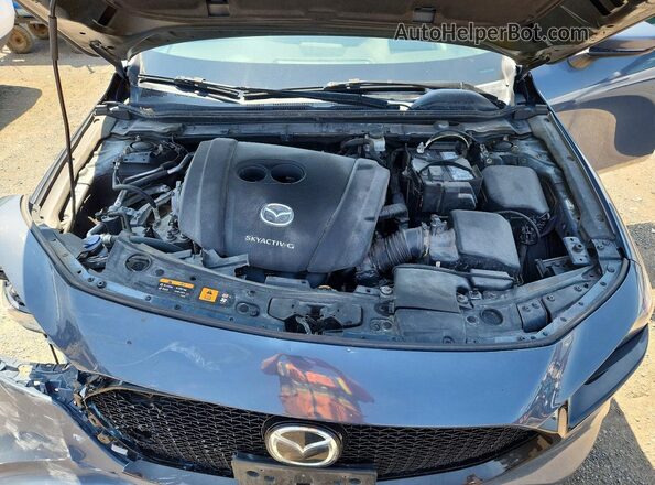 JM1BPAMM0K1116948 2019 MAZDA 3 Gray Вид підкапотного простору