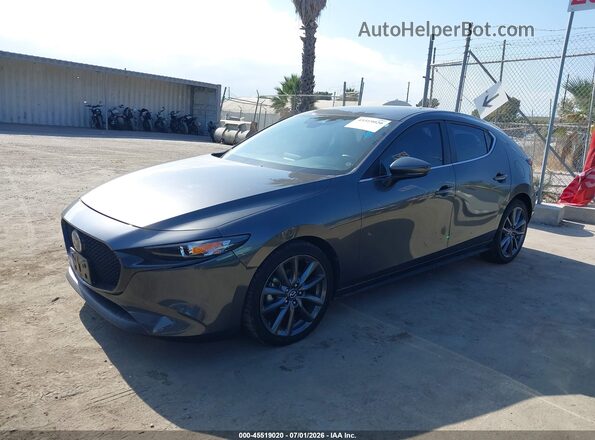 JM1BPAMM0K1138884 2019 MAZDA 3 Gray Przód lewy