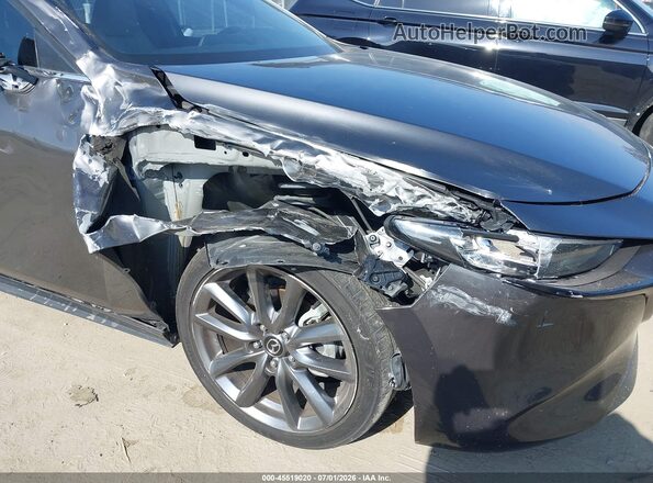 JM1BPAMM0K1138884 2019 MAZDA 3 Gray Widok z przodu