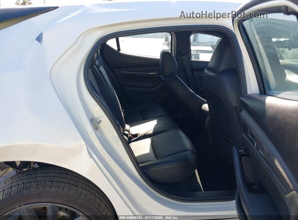 JM1BPAMM7K1136176 2019 MAZDA 3 White VIN კოდის სტიკერის ხედი
