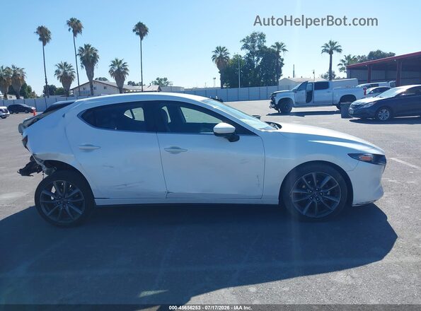 JM1BPAMM7K1136176 2019 MAZDA 3 White უკანა სალონის ხედი