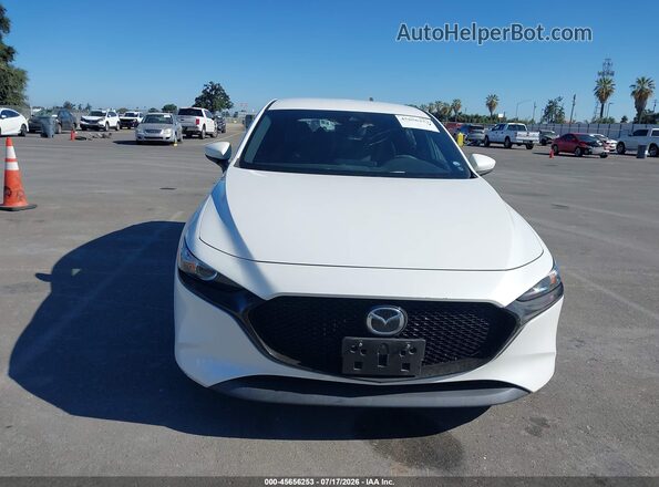 JM1BPAMM7K1136176 2019 MAZDA 3 White ხელსაწყოთა პანელის ხედი