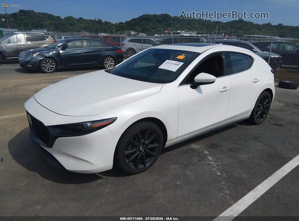 JM1BPAMMXS1750347 2025 MAZDA 3 White Front left