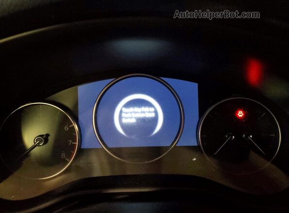 JM1BPANM9K1144360 2019 MAZDA 3 Blue Вид щитка приладів