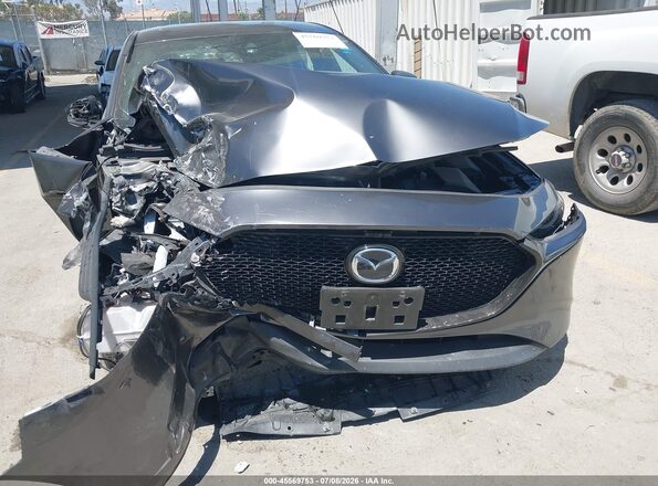 JM1BPANMXK1133710 2019 MAZDA 3 Gray Widok z przodu