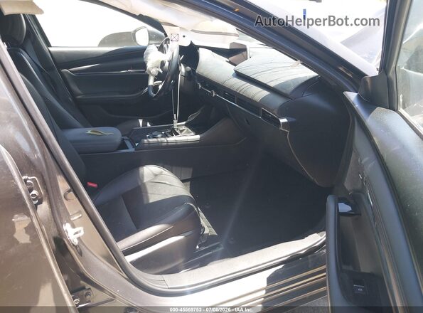 JM1BPANMXK1133710 2019 MAZDA 3 Gray Widok wnętrza z przodu
