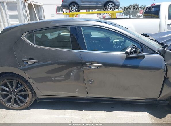 JM1BPANMXK1133710 2019 MAZDA 3 Gray Widok wnętrza z tyłu