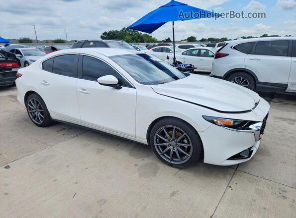 JM1BPBAM7K1118786 2019 MAZDA 3 White წინა მარჯვენა