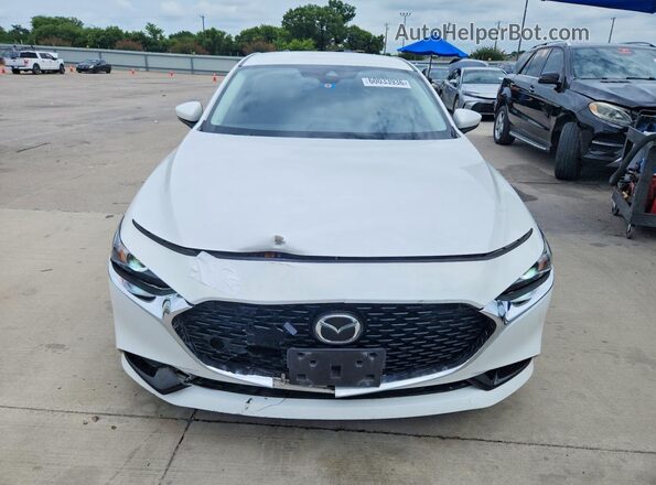 JM1BPBAM7K1118786 2019 MAZDA 3 White წინა ხედი