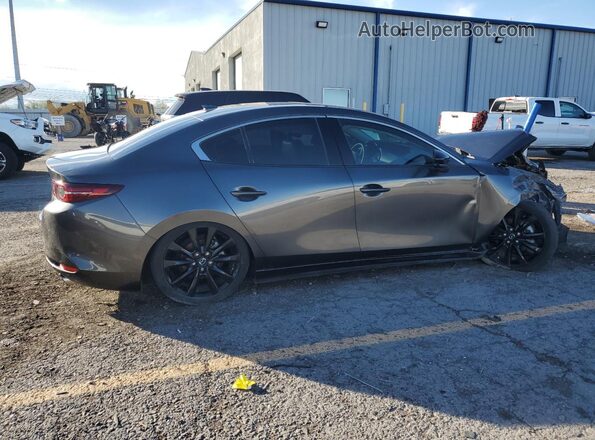 JM1BPBAY4M1318630 2021 MAZDA 3 Charcoal Հետևի աջ