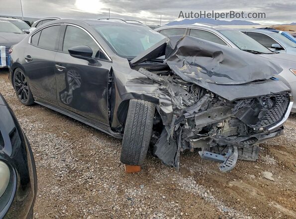 JM1BPBAY4M1318630 2021 MAZDA 3 Charcoal Առջևի աջ