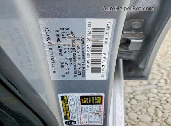 JM1BPBBL4M1327637 2021 MAZDA 3 Gray Вид підкапотного простору
