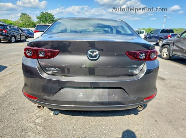 JM1BPBCL1M1340117 2021 MAZDA 3 Gray Widok z tyłu