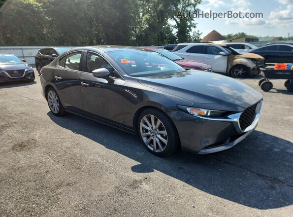 JM1BPBCL1M1340117 2021 MAZDA 3 Gray Przód prawy