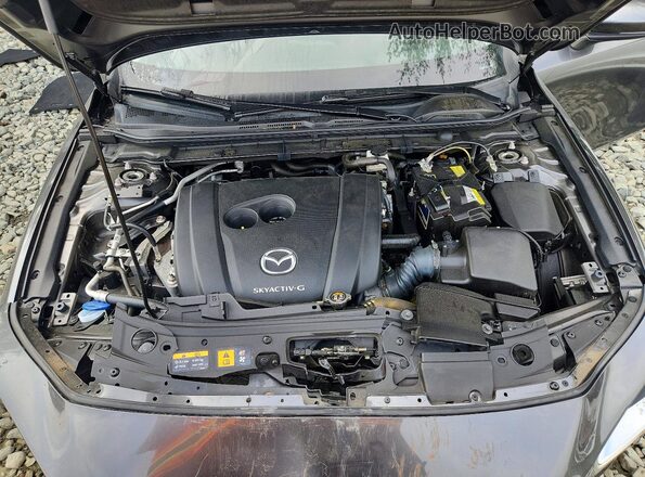 JM1BPBDL4M1313122 2021 MAZDA 3 Gray Vista interior trasera