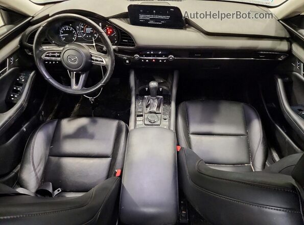 JM1BPBDM2L1164510 2020 MAZDA 3 Blue Առջևի վահանակի տեսք