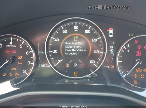 JM1BPBEY0S1767391 2025 MAZDA 3 Gray Vista de los asientos traseros