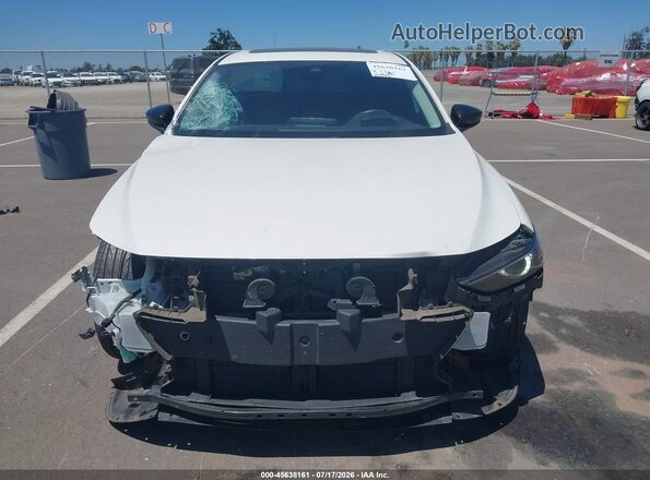 JM1BPBEY8M1312940 2021 MAZDA 3 White Rear interior view