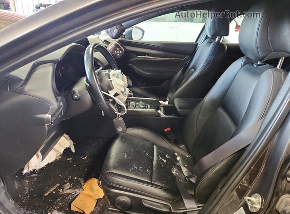 JM1BPBJM3K1124990 2019 MAZDA 3 Gray Front interior view