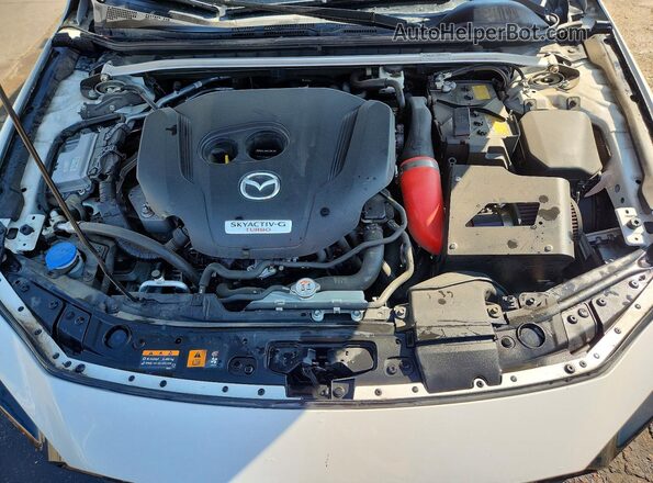 JM1BPBJY6P1621008 2023 MAZDA 3 White უკანა სალონის ხედი