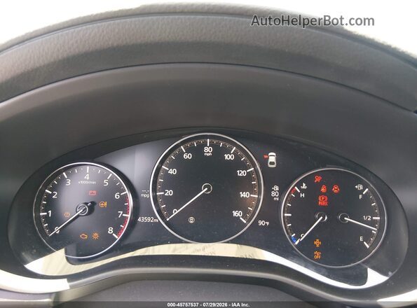JM1BPBJYXM1401611 2021 MAZDA 3 Gray Widok tylnych siedzeń
