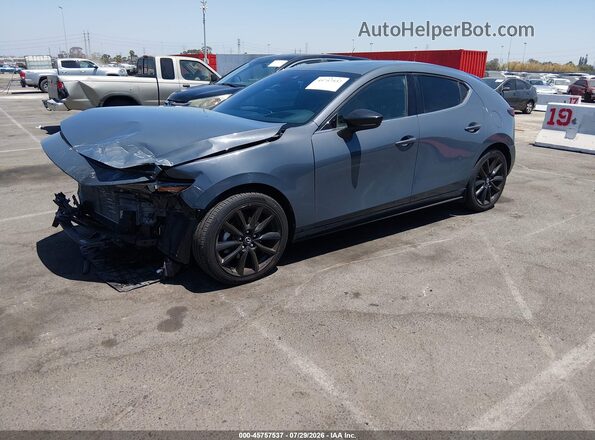 JM1BPBJYXM1401611 2021 MAZDA 3 Gray Przód lewy