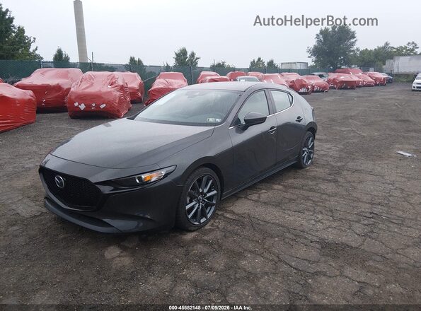 JM1BPBKL0M1314044 2021 MAZDA 3 Gray Առջևի ձախ երեք քառորդ տեսարան