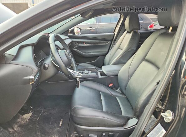JM1BPBLL0M1325754 2021 MAZDA 3 Black Вид салону спереду