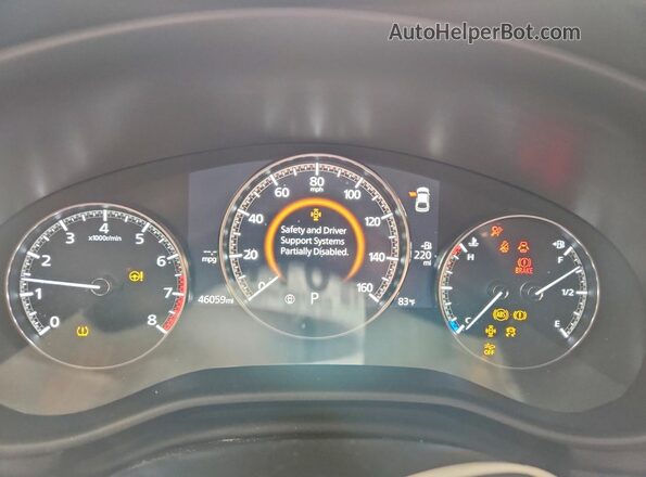 JM1BPBLLXM1347809 2021 MAZDA 3 Черный Вид щитка приборов