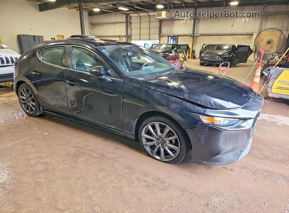JM1BPBLLXM1347809 2021 MAZDA 3 Черный Передняя правая четверть