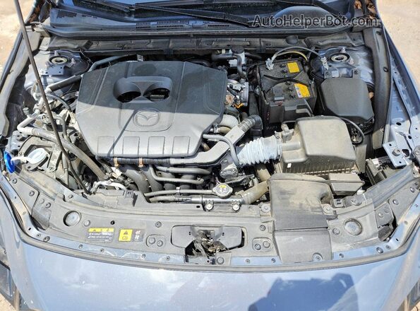 JM1BPBLM1R1719022 2024 MAZDA 3 Gray Widok wnętrza z tyłu